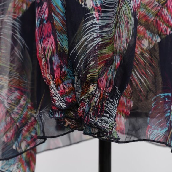 EC Gracia floral Blouse size M - Picture 9 of 12